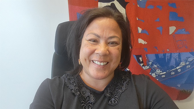 Porträttbild av Anna Wilander