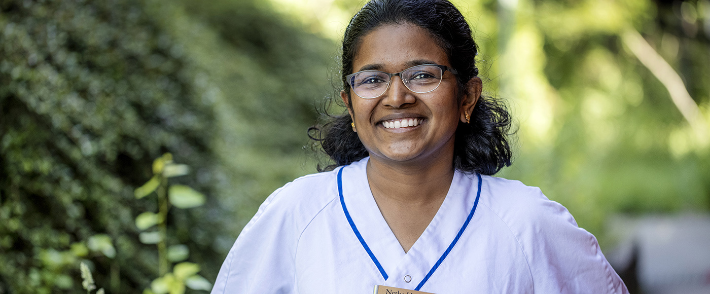 Netha, kund på stiftelsen