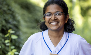 Netha, kund på stiftelsen