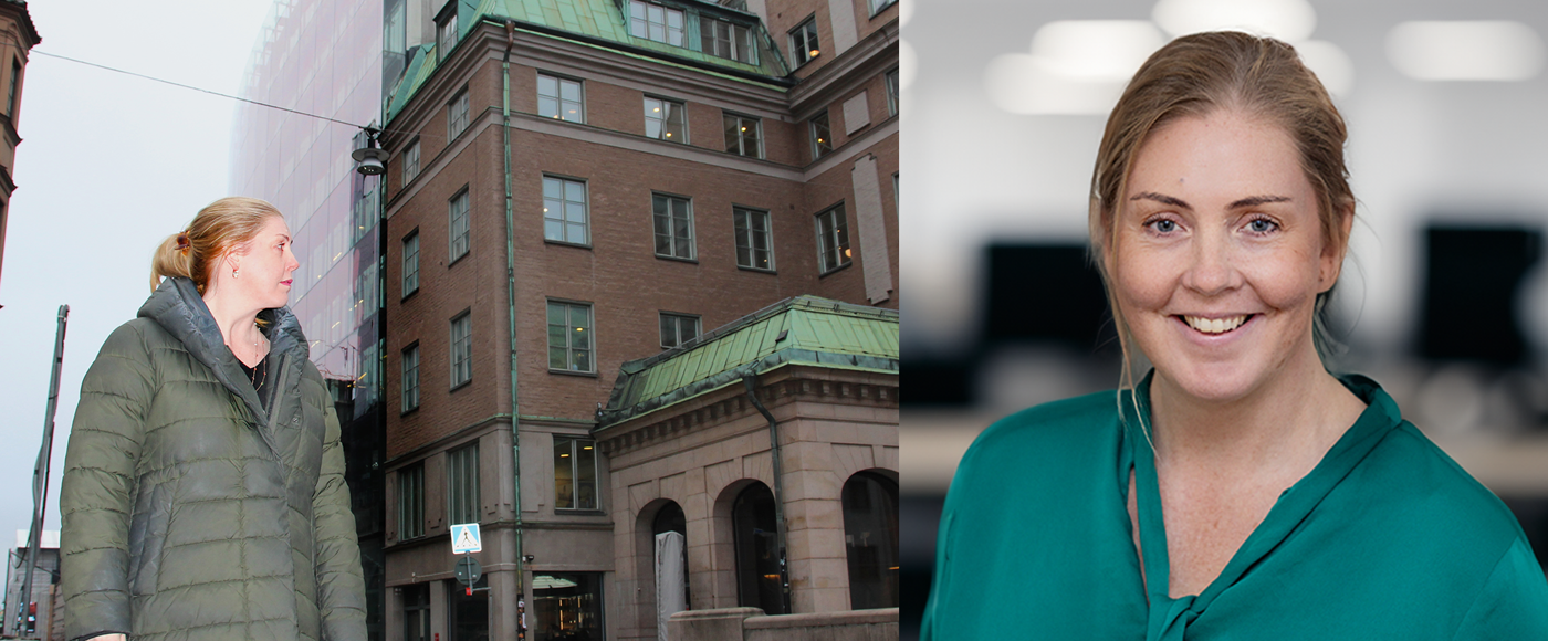 Caroline Eriksson är Trygghetsstiftelsens första vägledare