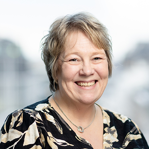 Porträttbild av Jeanette Vinghed på Trygghetsstiftelsen